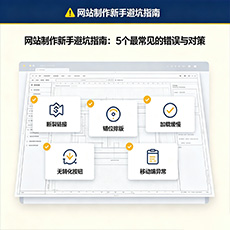 金昌建站-网站制作新手避坑指南：5个最常见的错误与对策