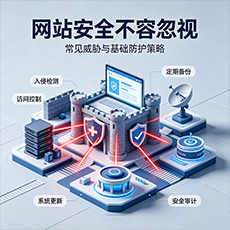 金昌建站-网站安全不容忽视：常见威胁与基础防护策略