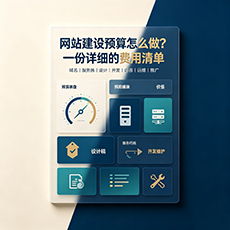 金昌建站-网站建设预算怎么做？一份详细的费用清单
